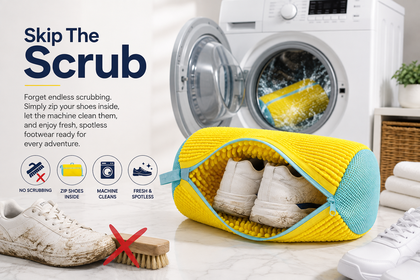 Shoe Protection Wash Bag