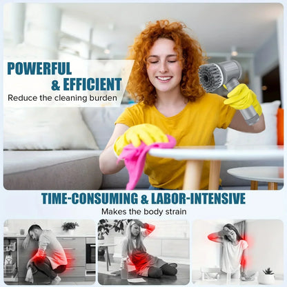 Electric Spin Cleaning Brush