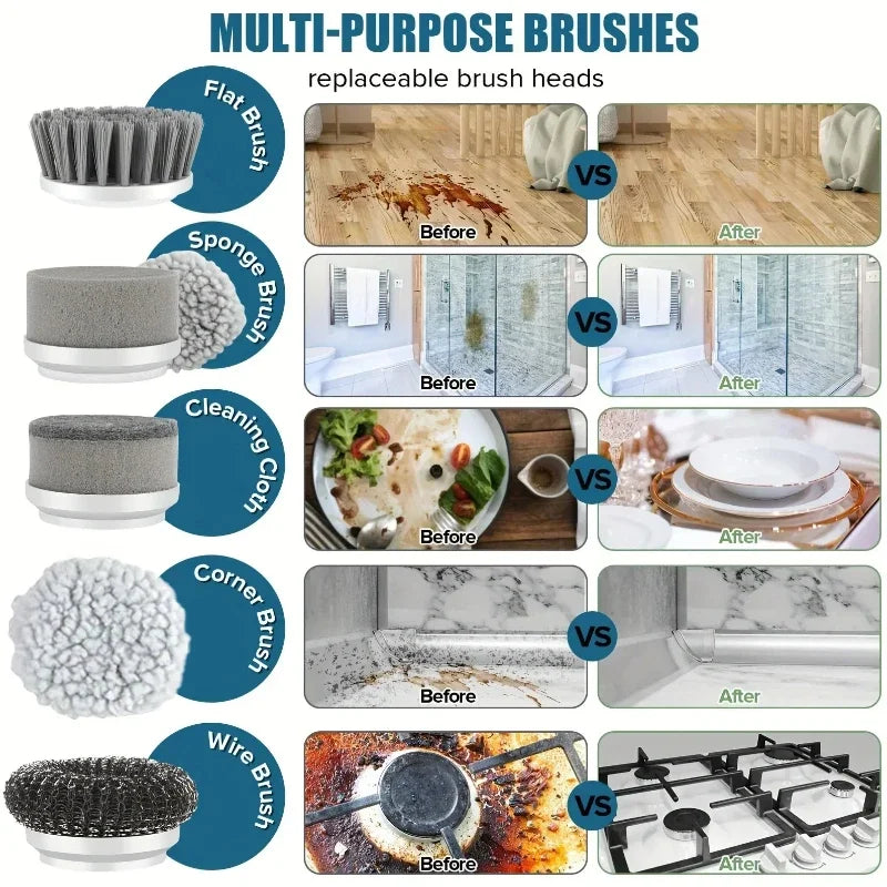 Electric Spin Cleaning Brush