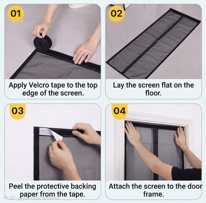Hands-Free Screen Door
