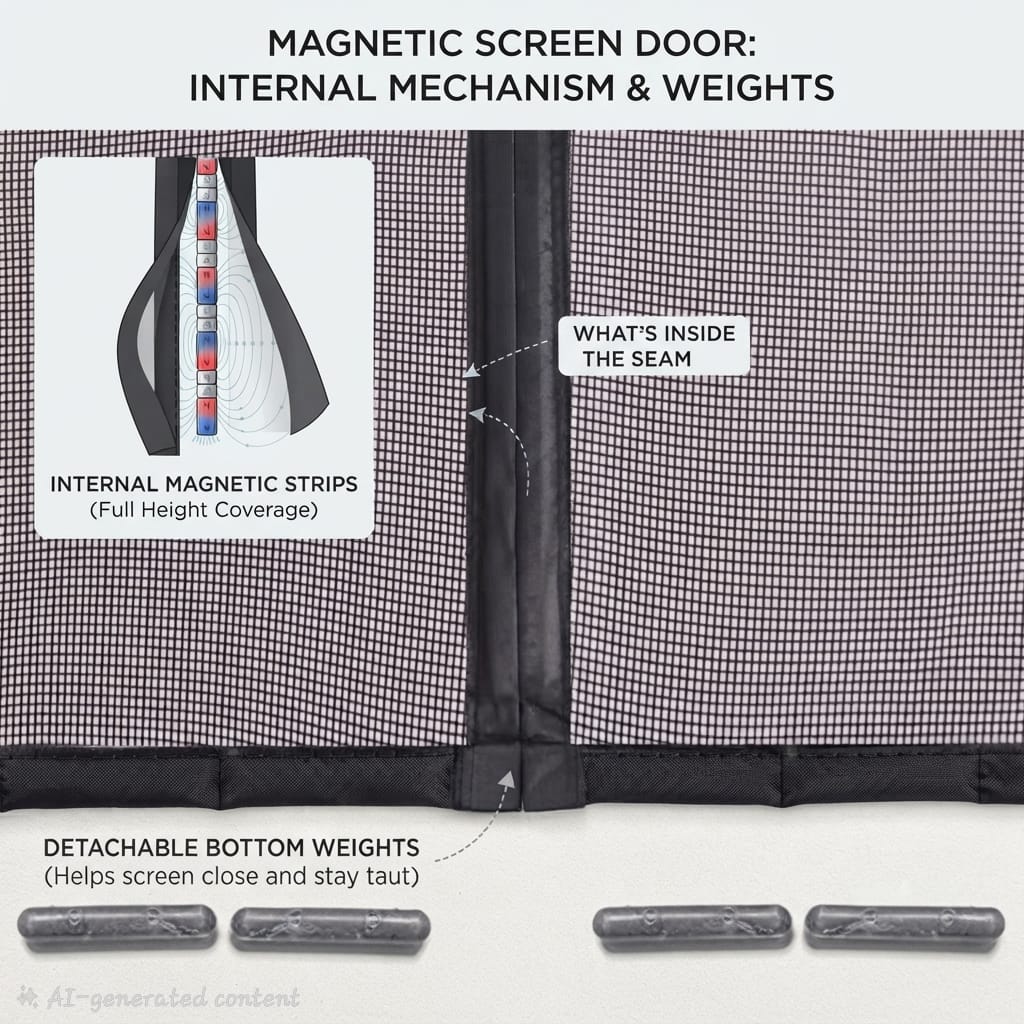 Hands-Free Screen Door