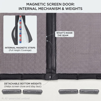 Hands-Free Screen Door