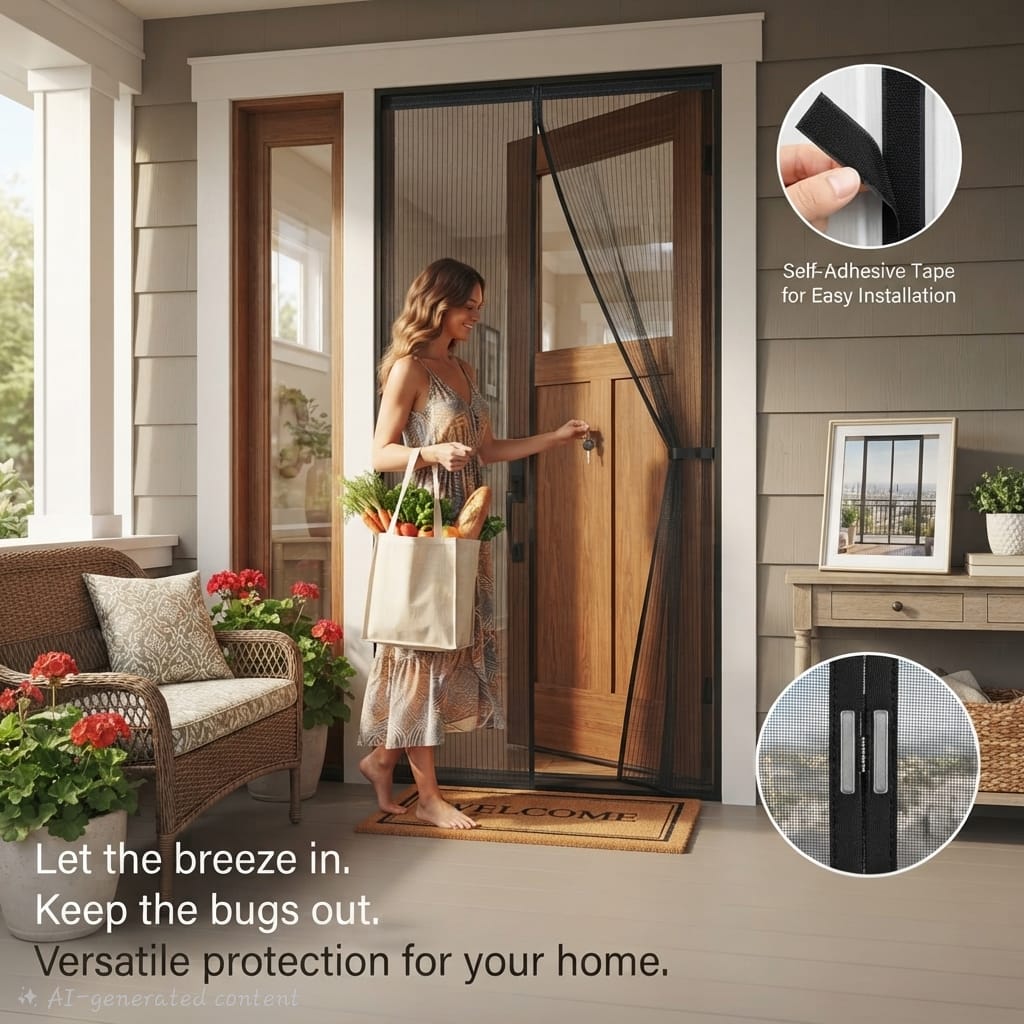 Hands-Free Screen Door