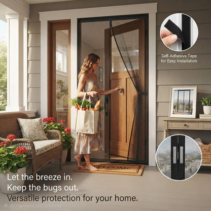 Hands-Free Screen Door